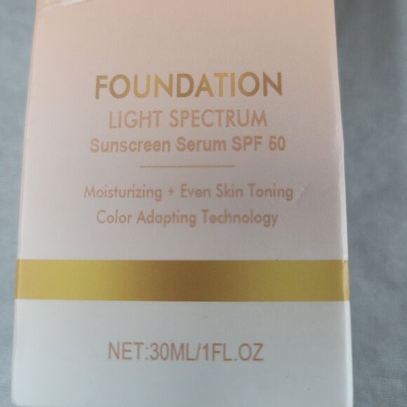 Eelhope Foundation SPF 50 30ml | Color Adapting Serum Sunscreen Makeup - Picture 4 of 6